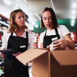 Retail Store Supermarket Manager. Grocery Food Inventory